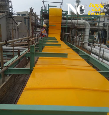 งานเคลือบไฟเบอร์กลาส-FRP Linning Coating